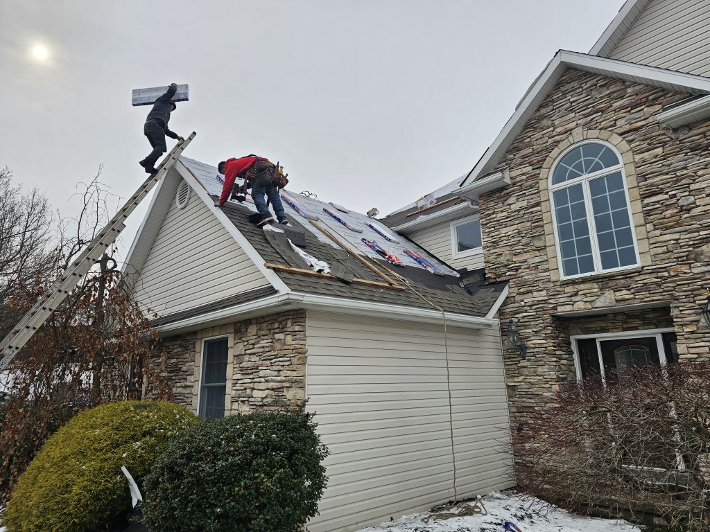 roofing job done near White Haven thanks to our roof pros